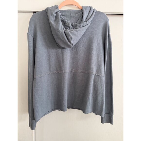 MICHAEL STARS WOMENS SUPER SOFT HOODIE PURPLE/BLUE/GRAY SZ SMALL - Picture 3 of 3